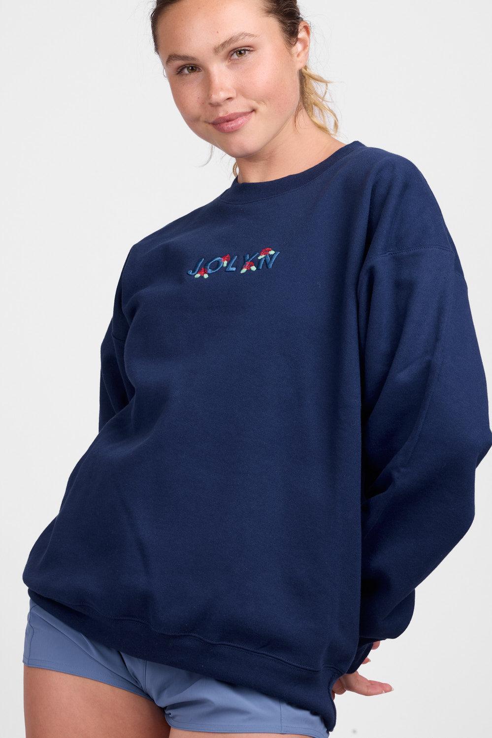 Roxanne Oversized Fleece Crewneck - JOLYN Luv Product Image