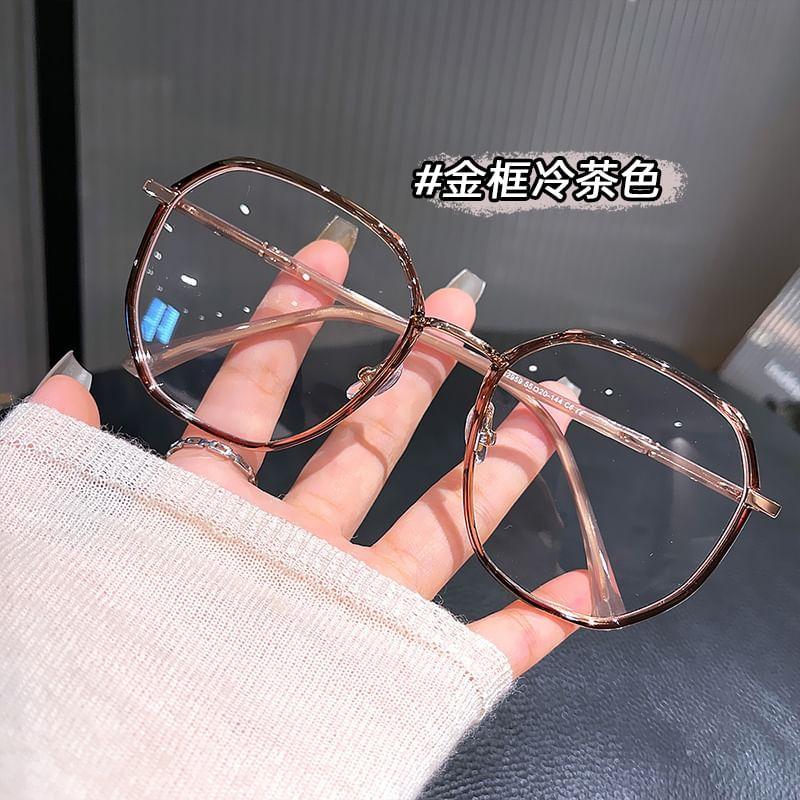 Geometric Metal Blue Light Blocking Glasses Product Image