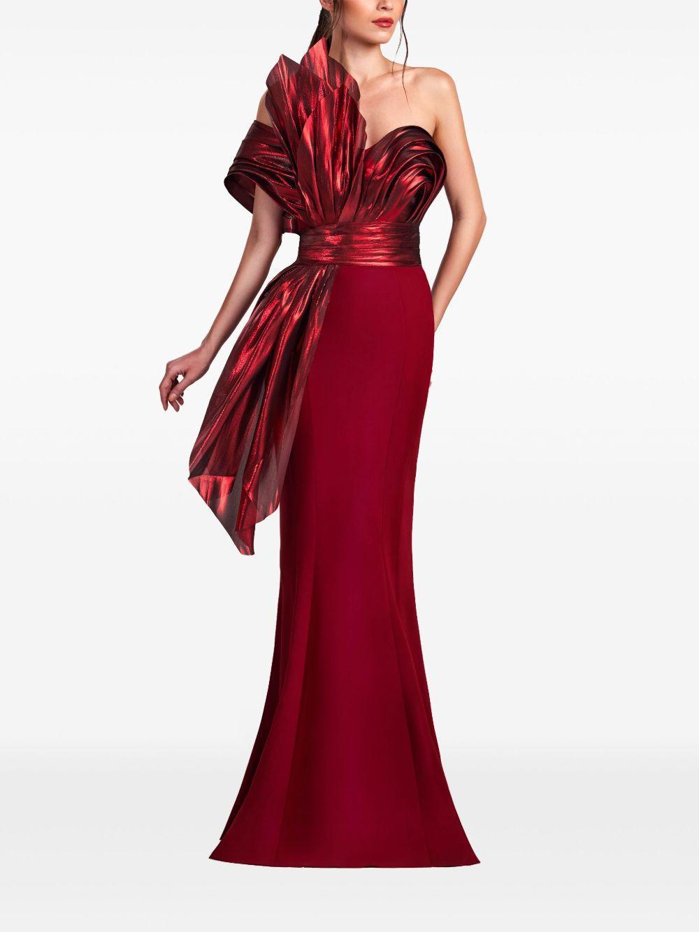 asymmetric gown Product Image