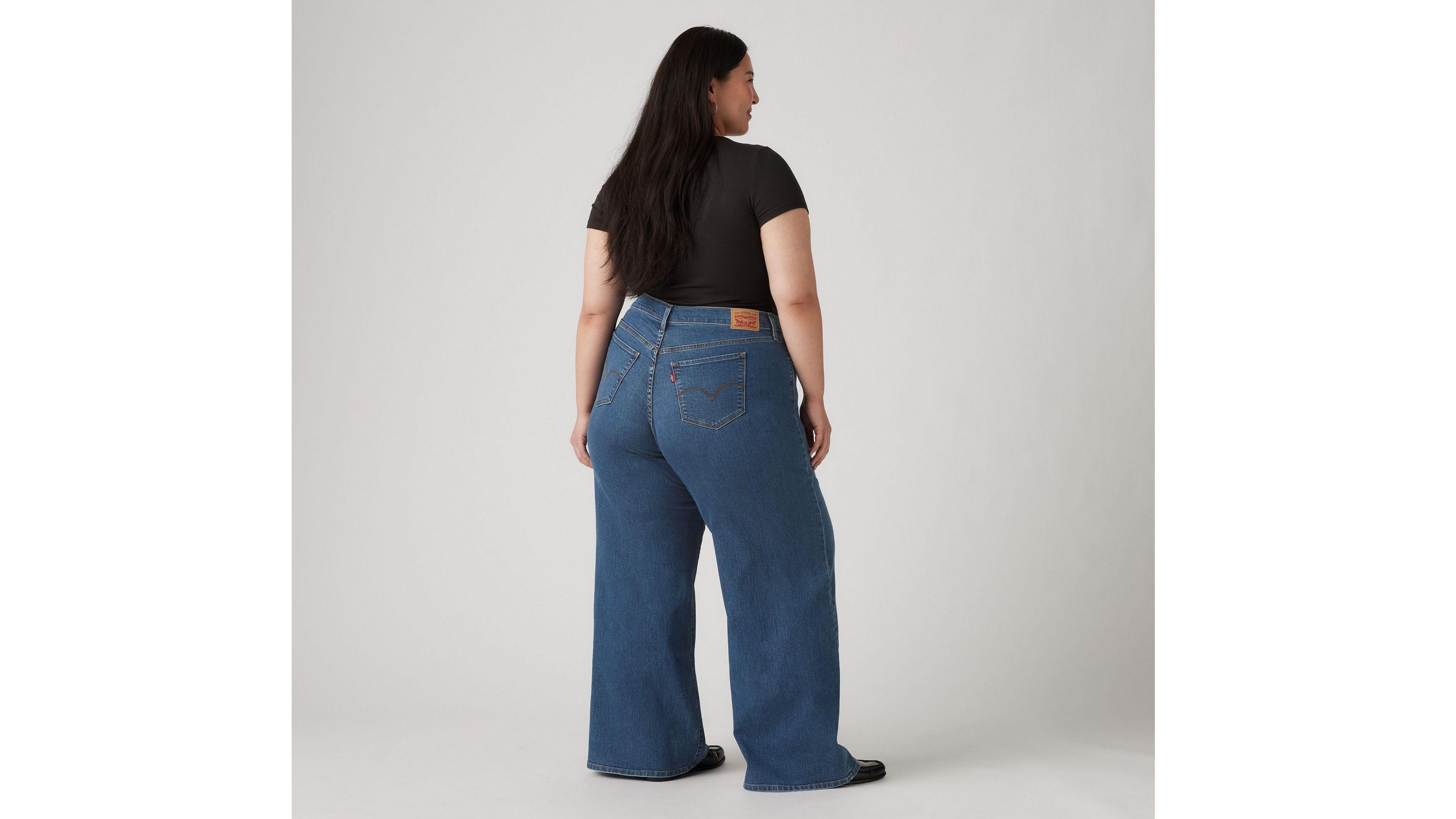 318 Shaping Wide Leg Women's Jeans (Plus Size) Product Image