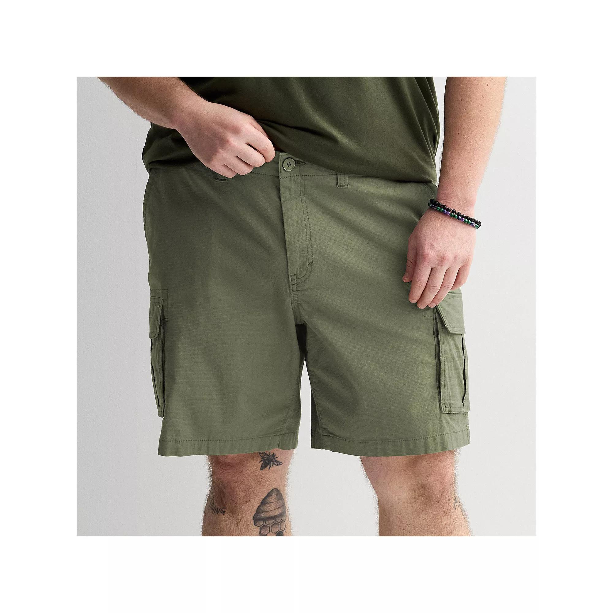 Men's Sonoma Goods For Life® Comfortable Cargo Shorts, Size: 44, Green Product Image