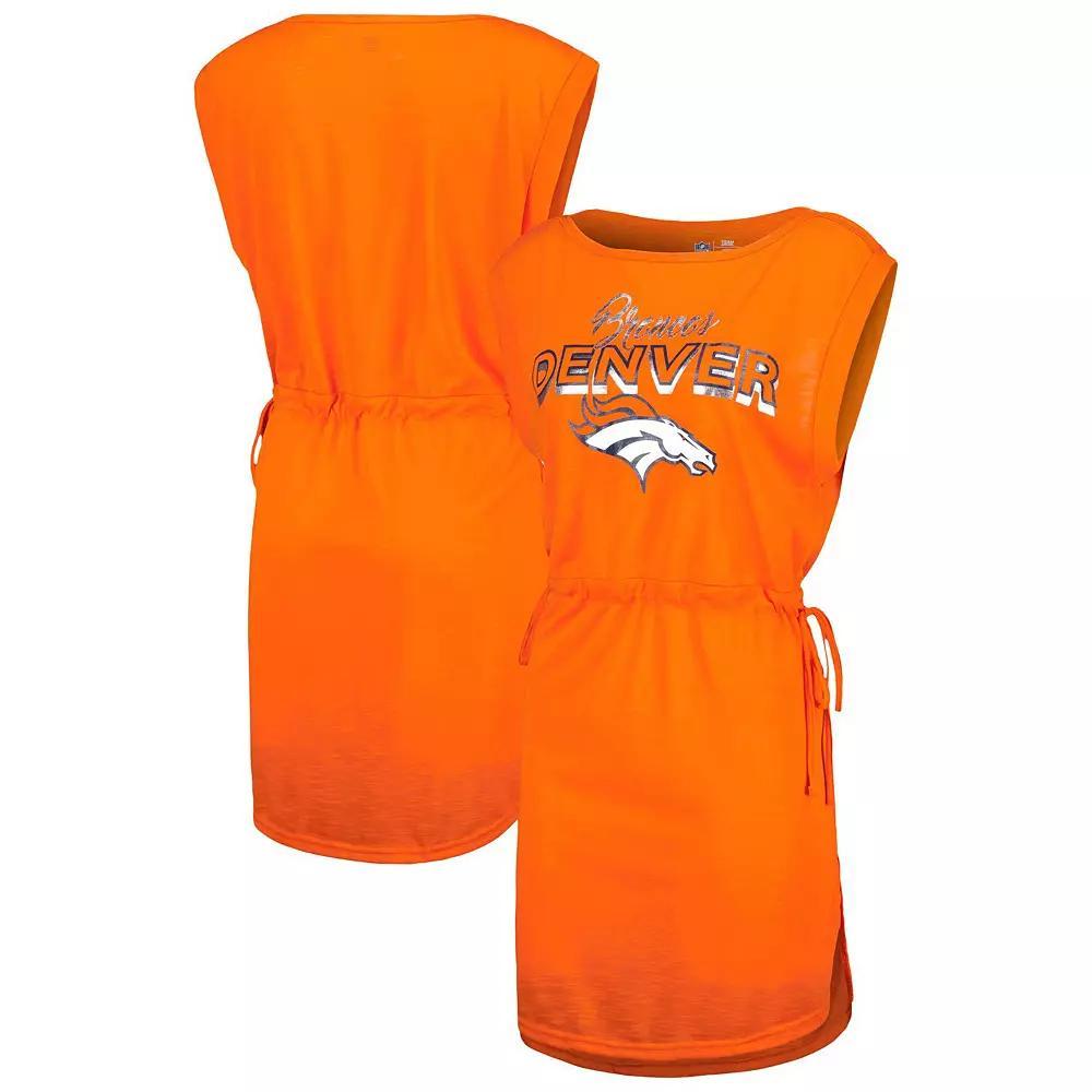 Womens G-III 4Her by Carl Banks Denver Broncos G.O.A.T. Swimsuit Cover-Up Product Image