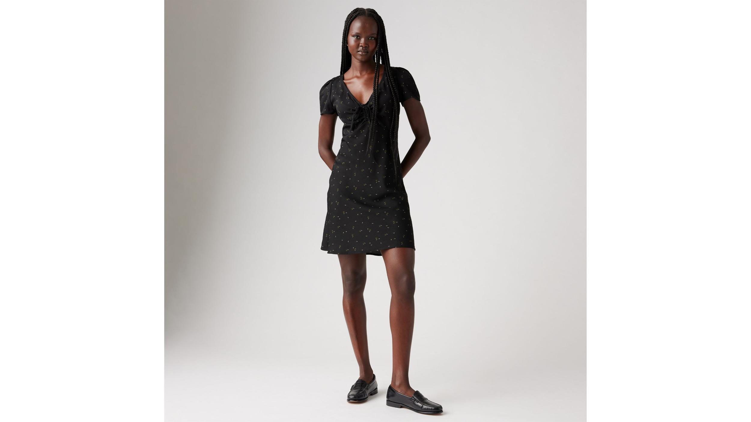 Delray Short Sleeve Mini Dress Product Image