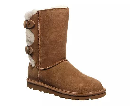 Bearpaw Womens Eloise Wide Calf Water Resistant Fur Boot Product Image