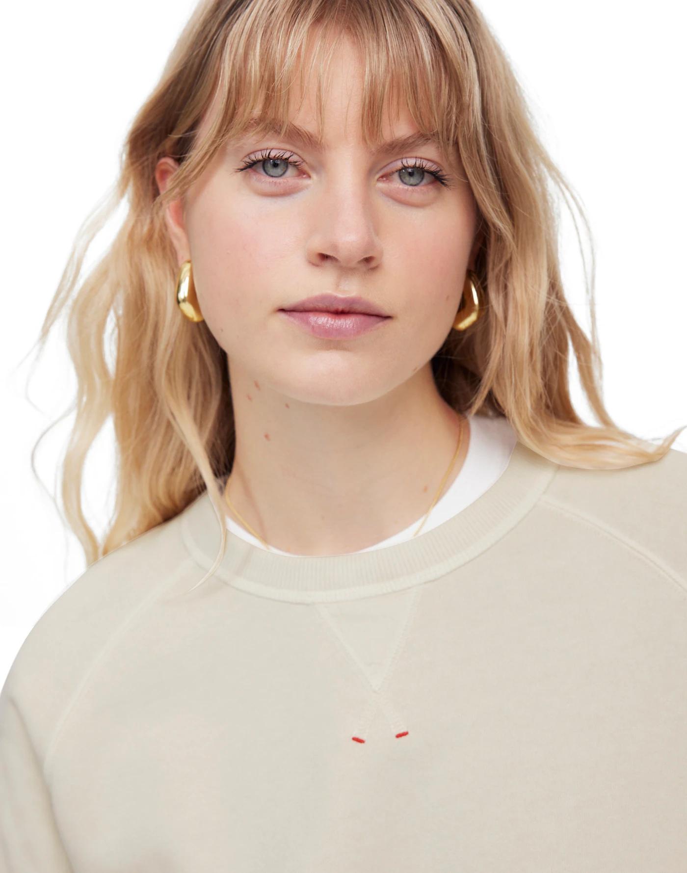 Garment-Dyed Crewneck Sweatshirt Product Image