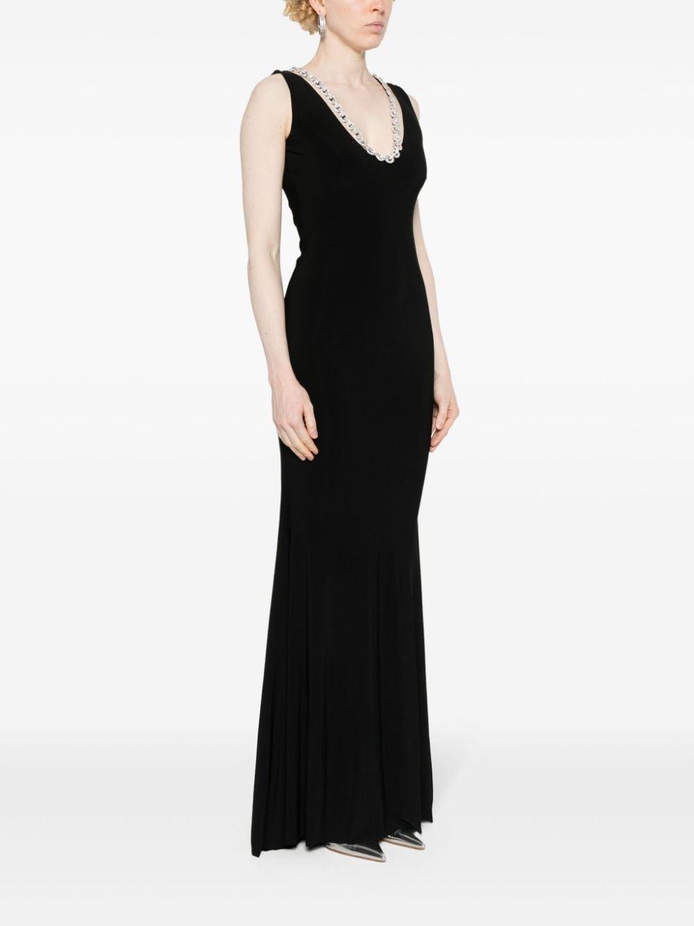 crystal-embellished maxi dress Product Image