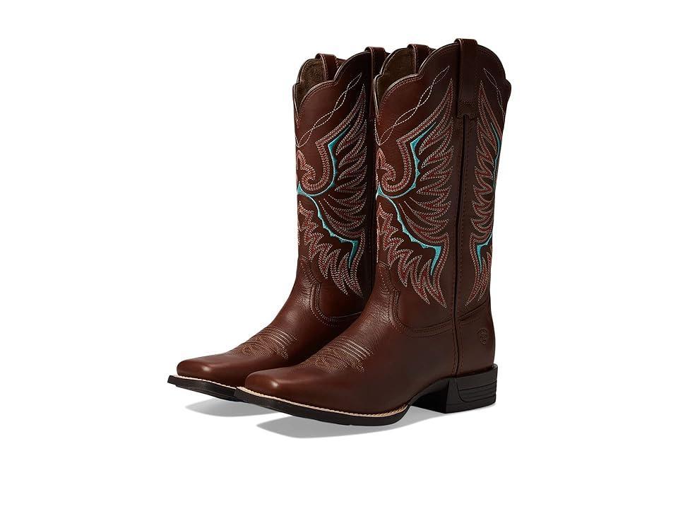 Ariat Womens Rockdale Leather Western Boots Product Image