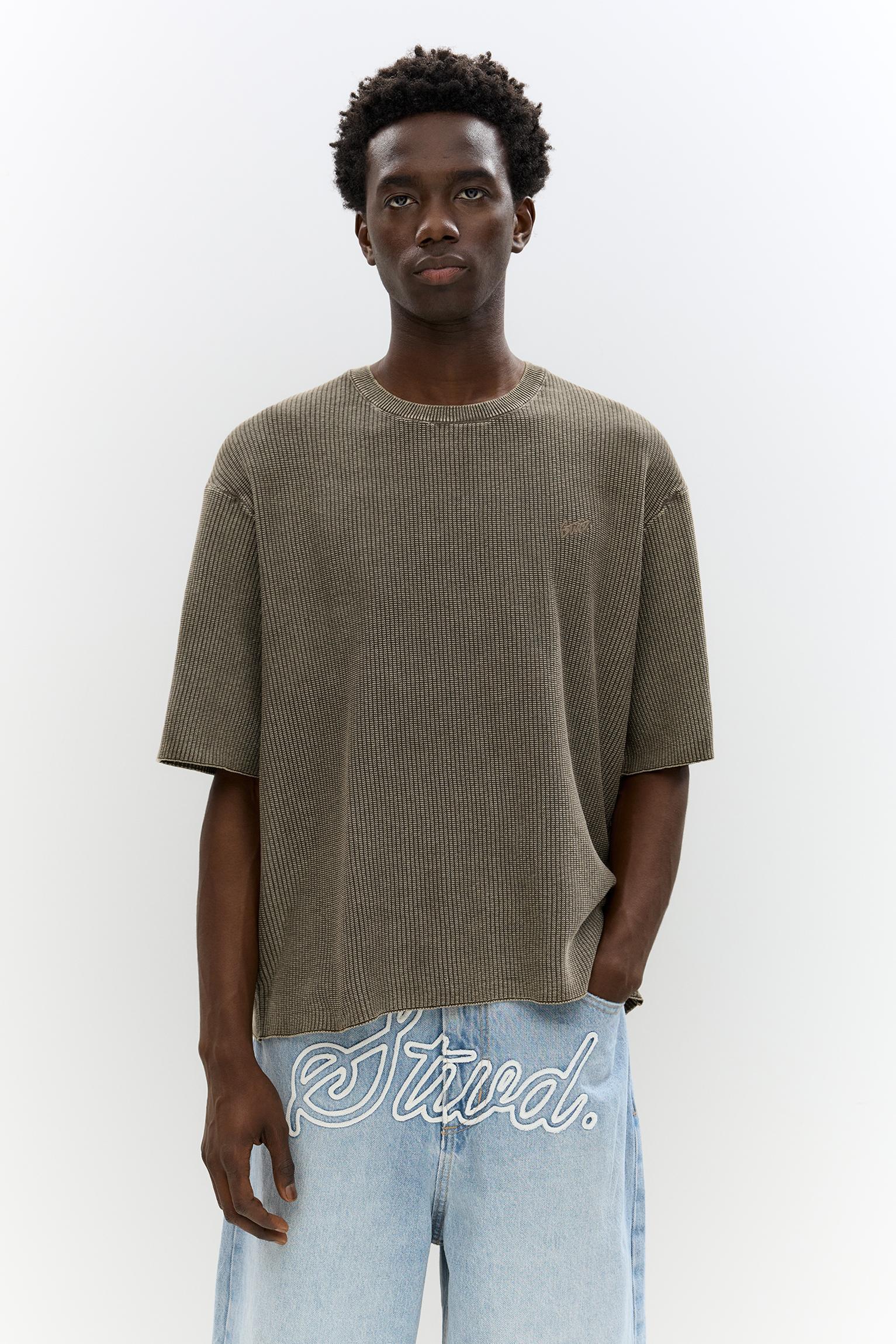 Waffle-knit STWD T-shirt Product Image