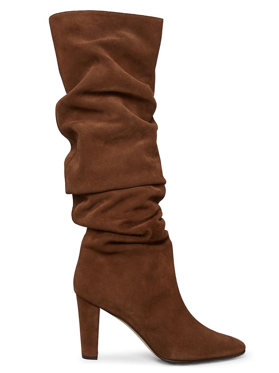 Womens Calassohi Suede Slouchy Knee-High Boots Product Image