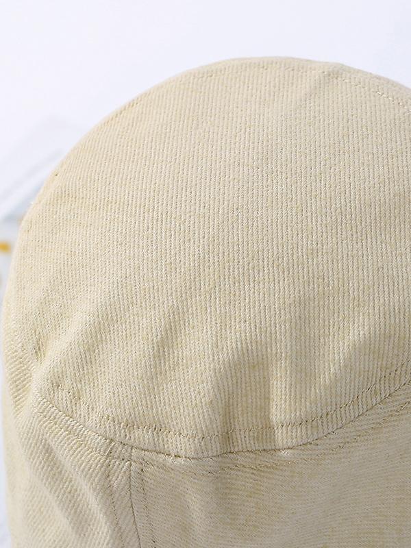 Going Out Solid Color Sun Protection Fisherman Hat Product Image