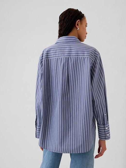 Organic Cotton Poplin Big Shirt Product Image