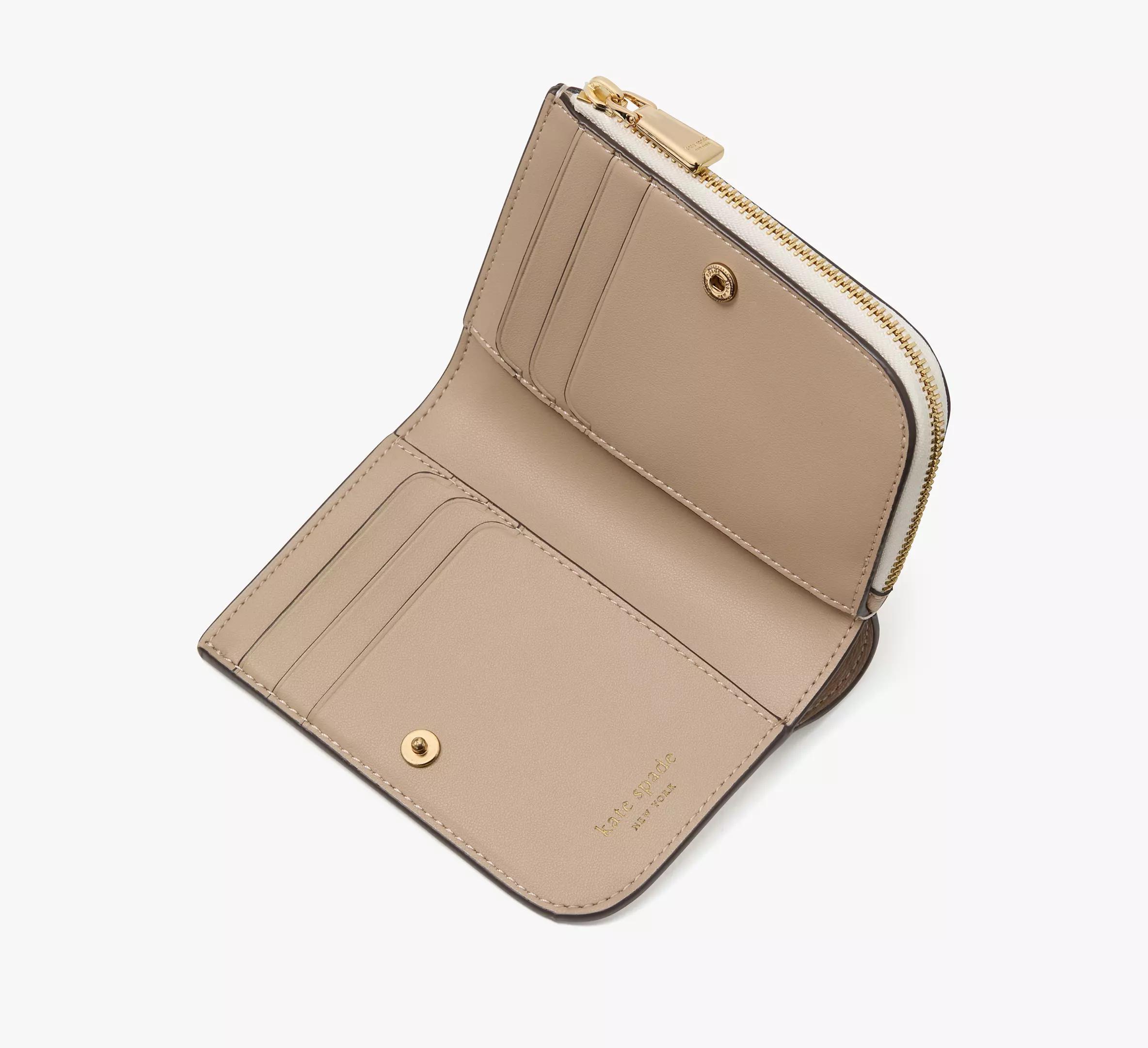 Devin Colorblocked Small Compact Wallet Product Image