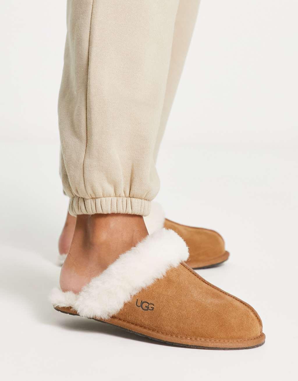 UGG Womens Scuffette II Suede Sheepskin Slipper Product Image