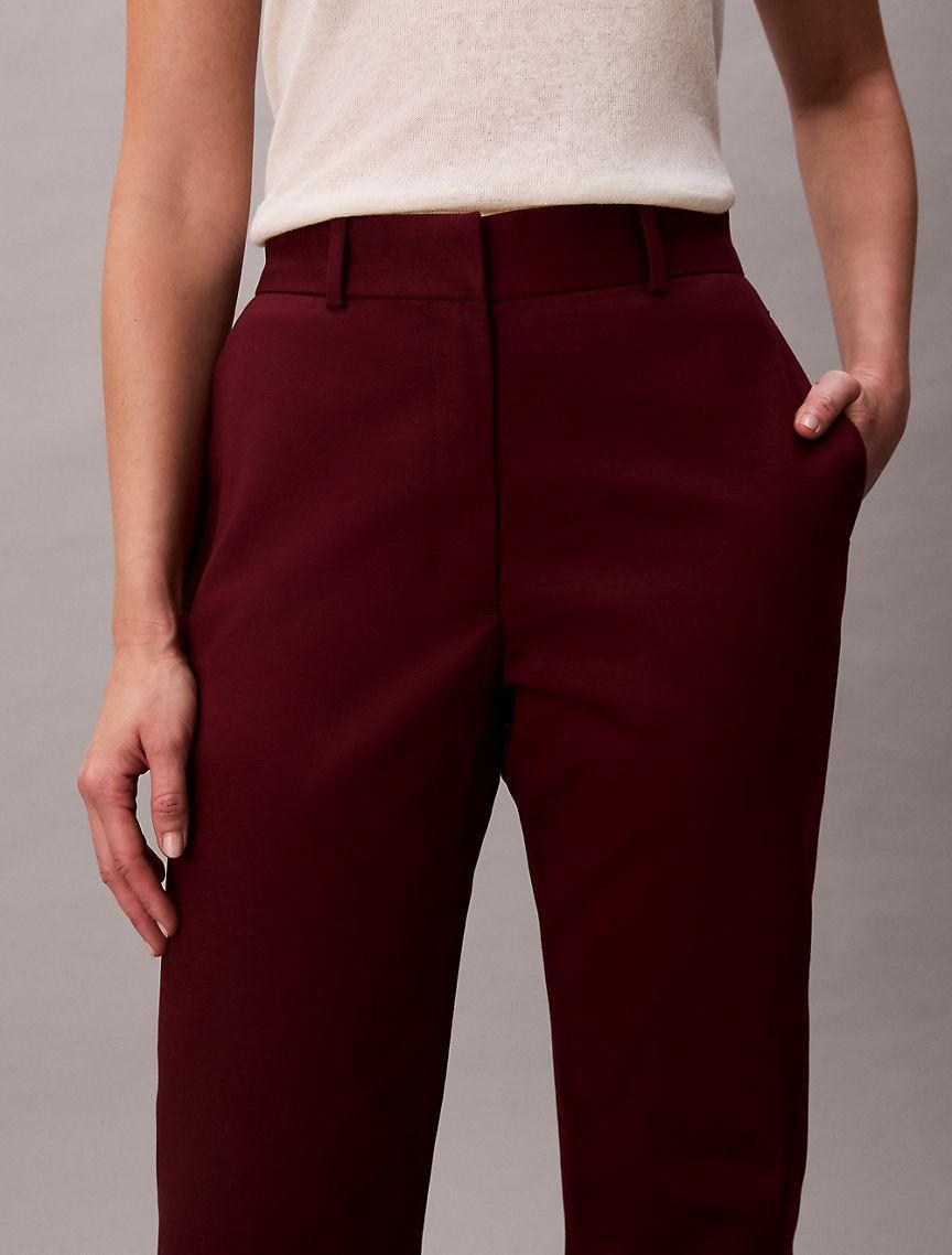 Cotton Stretch Straight Fit Chino Pants Product Image