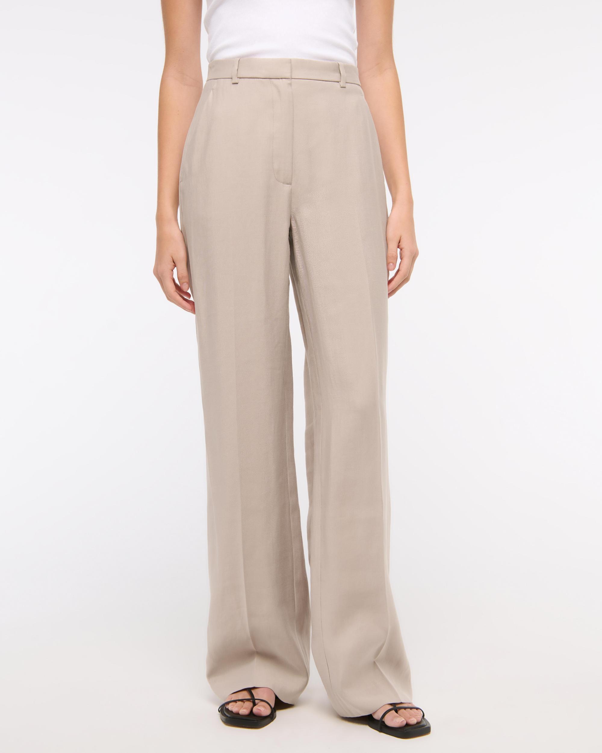 Drapey Tailored Wide Leg Pant Product Image