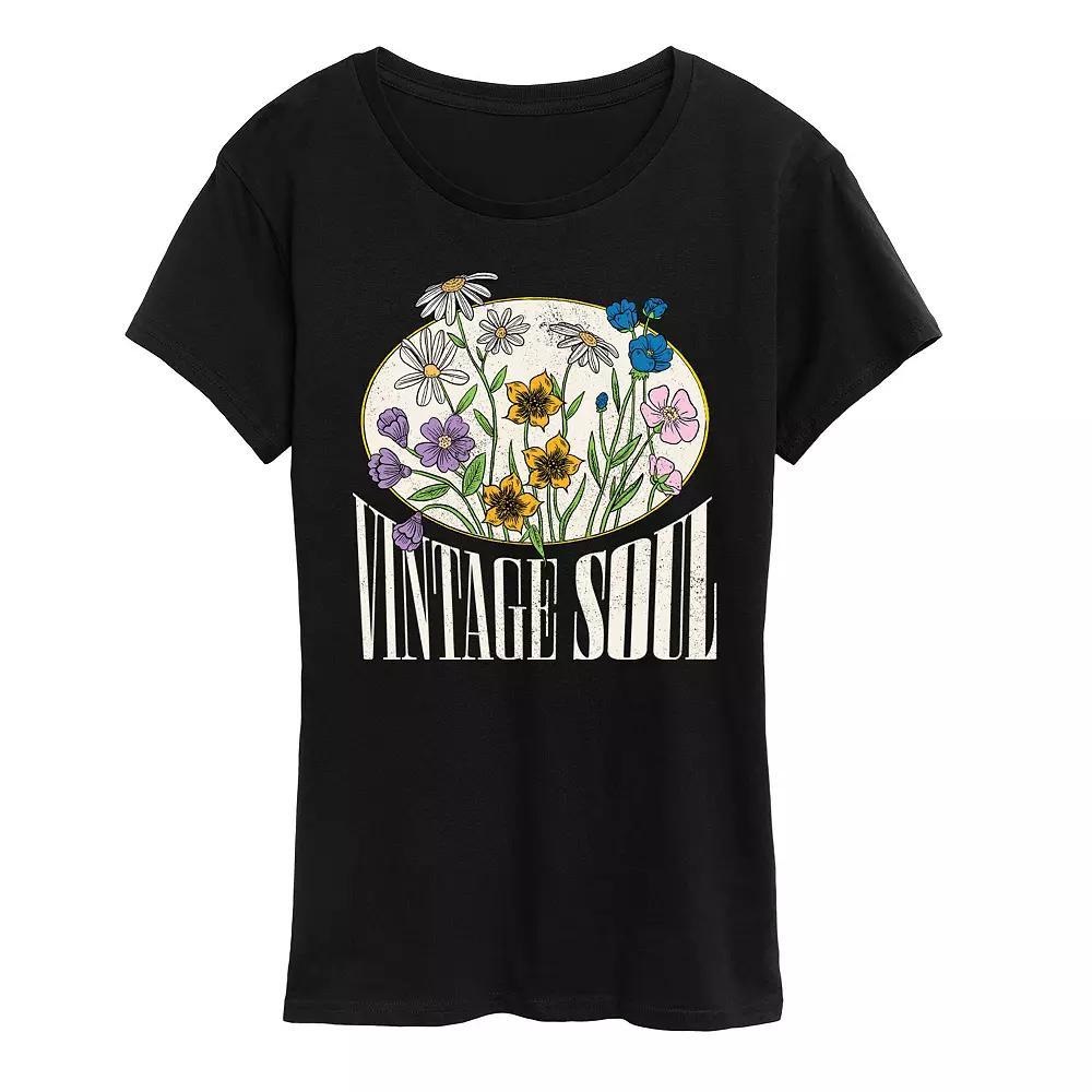 Women's Vintage Soul Graphic Tee,  Product Image