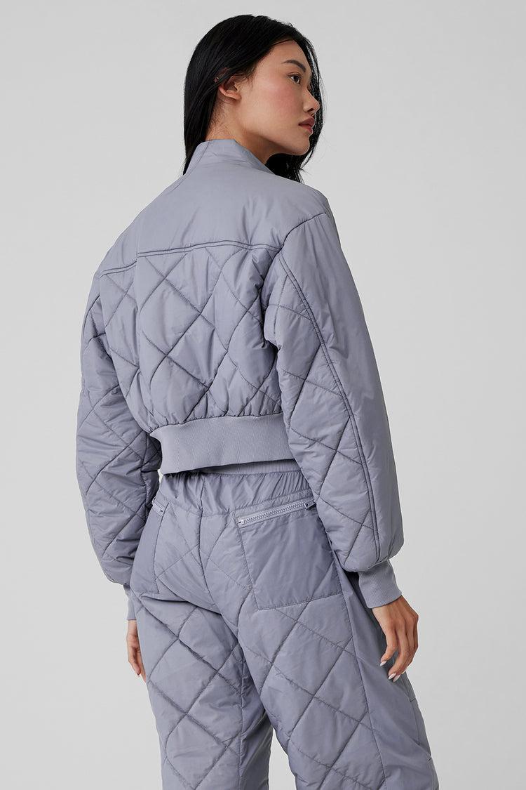 ALO | Snowrider Puffer Jacket Grey, Size: XS Product Image