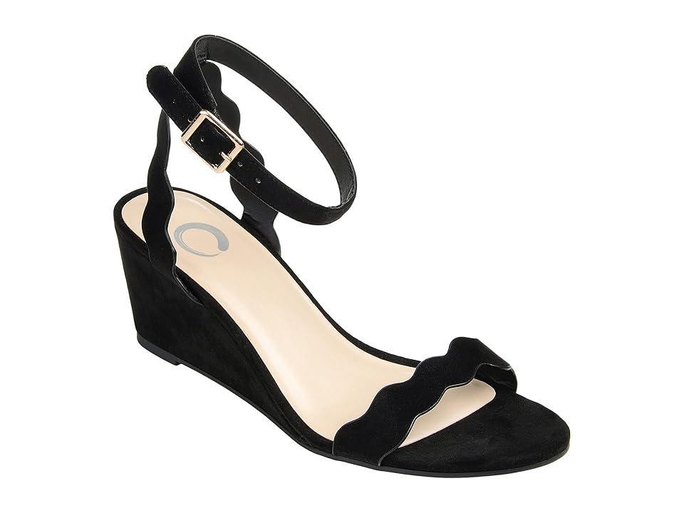 Journee Collection Loucia Womens Wedge Sandals Product Image