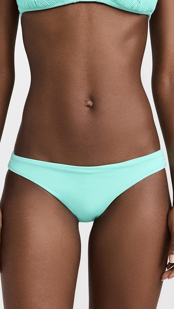 PQ Swim Basic Ruched Full Bikini Bottoms | Shopbop Product Image