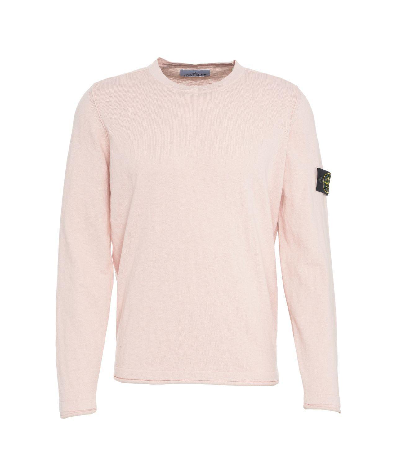 Knit sweater in cotton blend Product Image