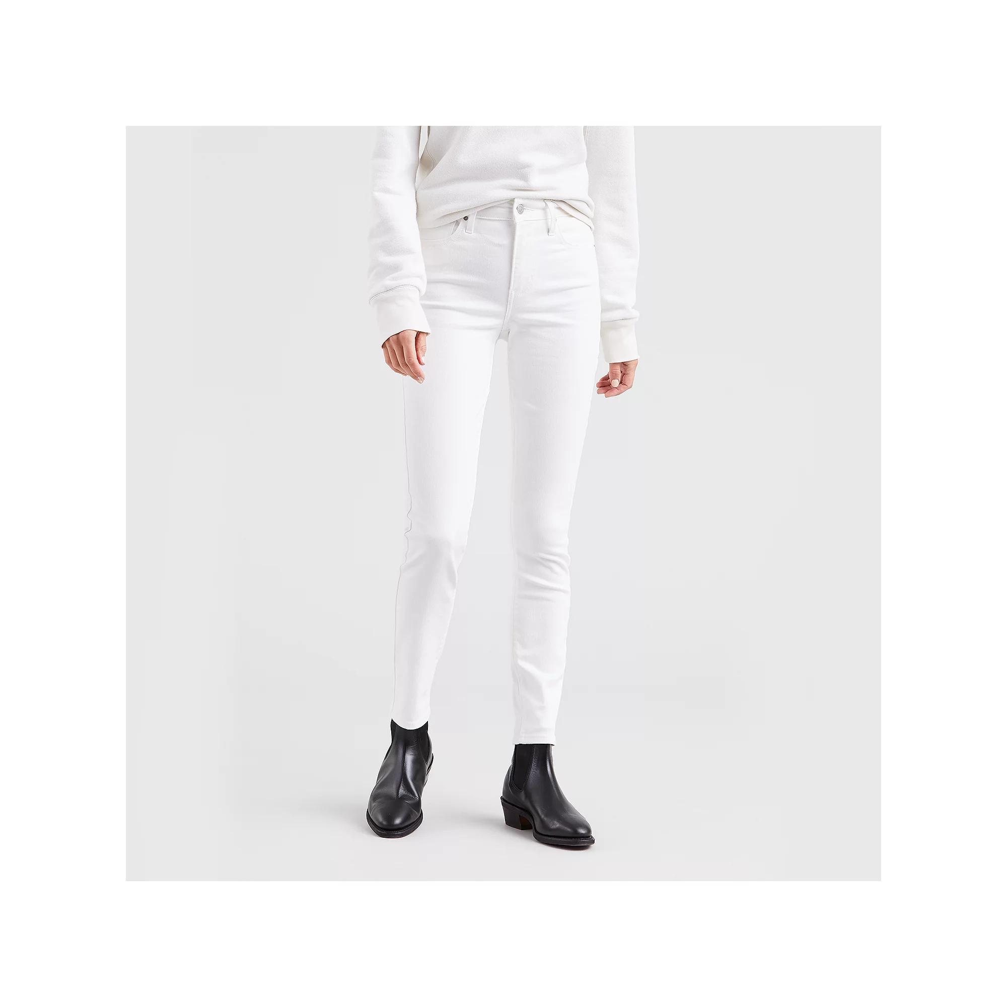 Women's Levi's® 721™ High Rise Skinny Jeans, Size: 33(US 16)Small, Soft Clean White Product Image