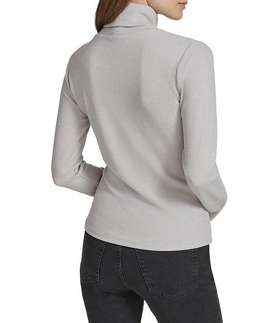 Andrew Marc Sport Knit Turtleneck Sweater with Faux Snaps Product Image