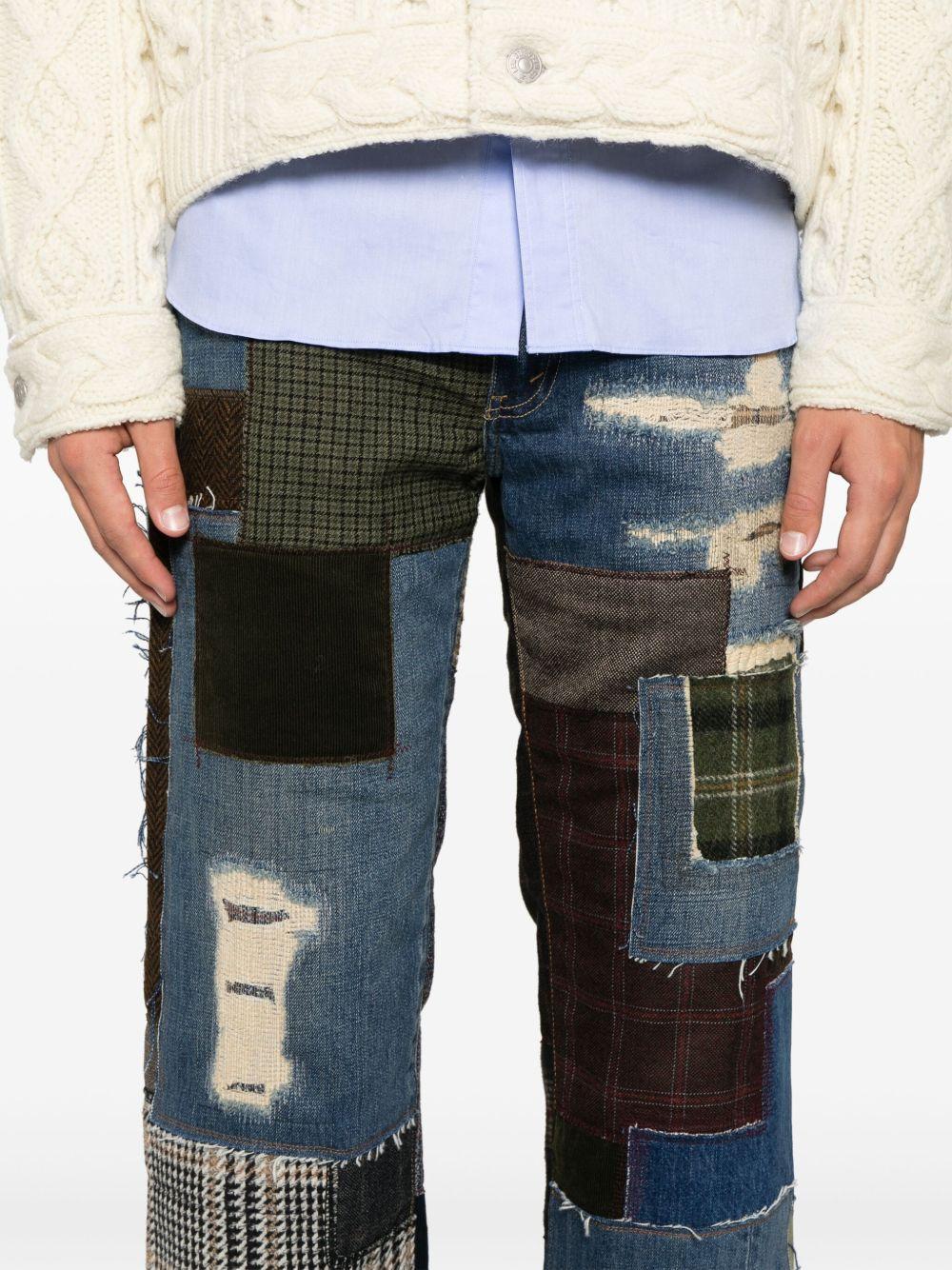 x Levi's® patchwork-design jeans Product Image