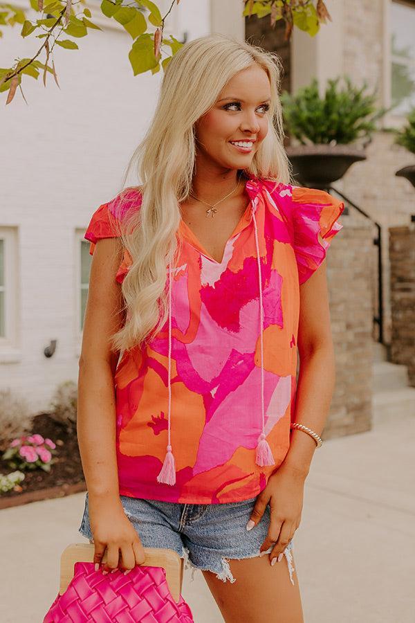 Make It A Mai Tai Shift Top Product Image