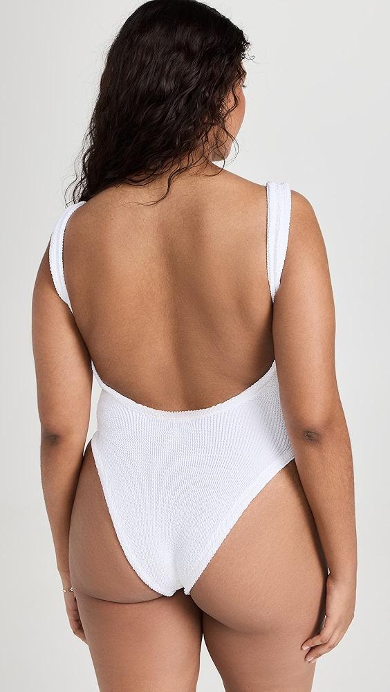 Hunza G Square Neck One Piece | Shopbop Product Image