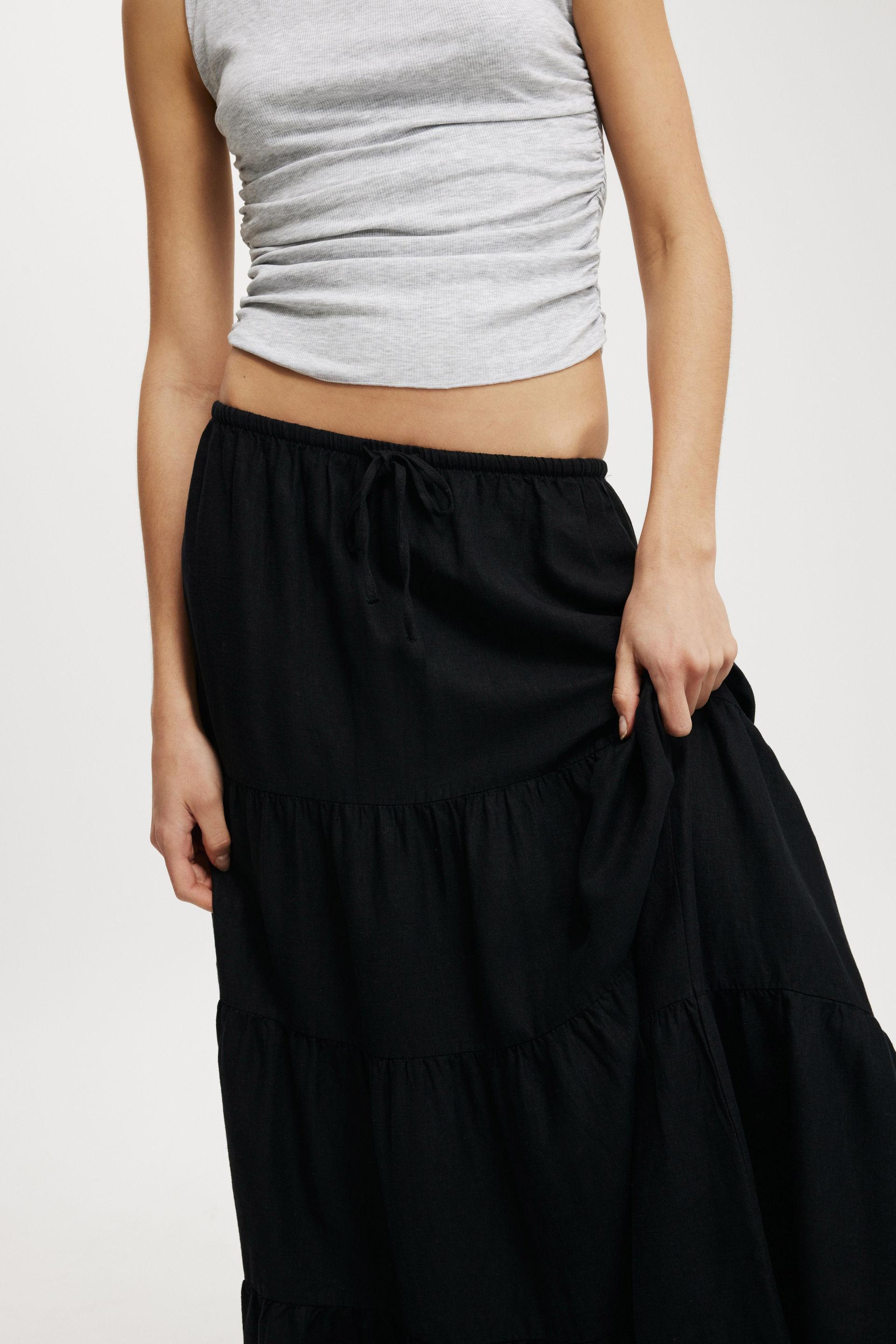 Haven Tiered Maxi Skirt Product Image