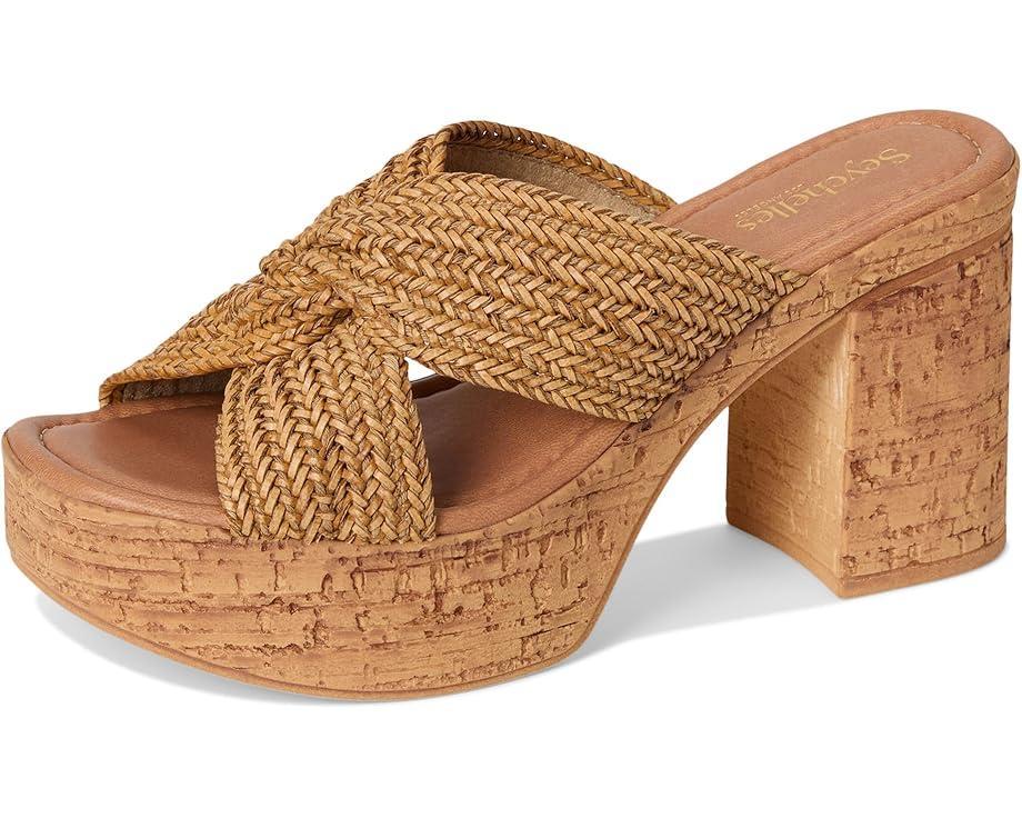 Women's Seychelles Adorned Raffia Platform Slide Product Image