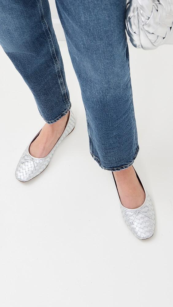 Schutz Arissa Woven Flats | Shopbop Product Image