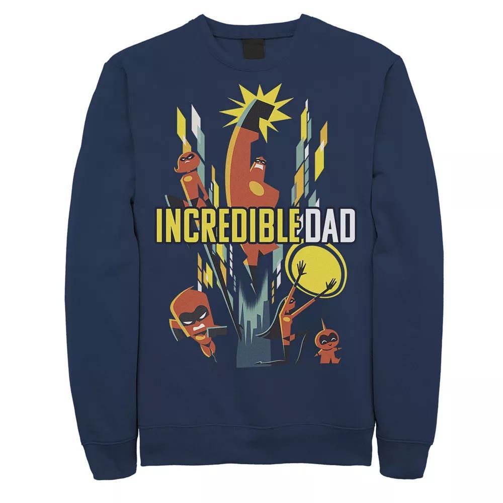 Disney / Pixar's The Incredibles 2 Men's Dad & Family Sweatshirt,  Product Image
