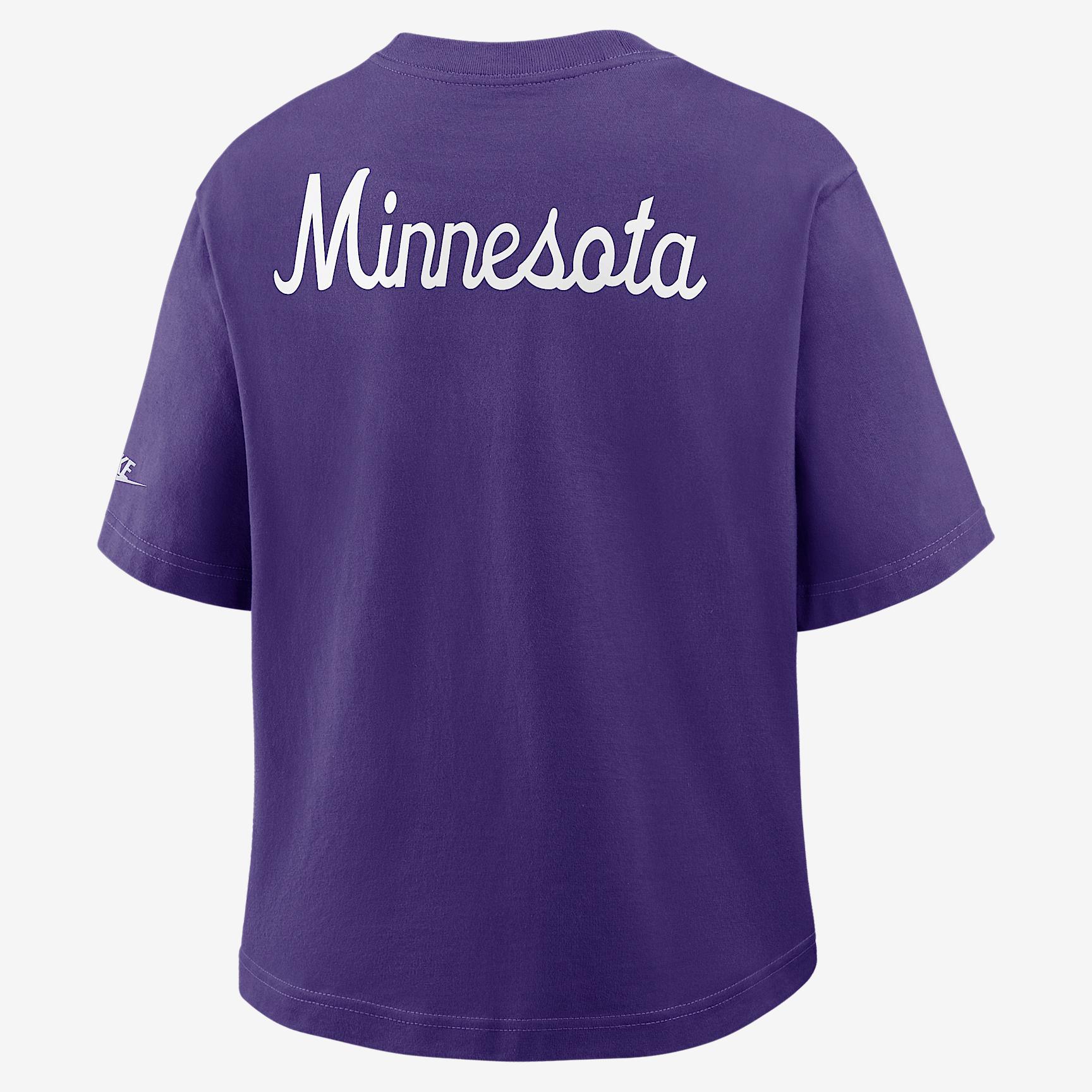 Indianapolis Colts Rewind Pocket Boxy Nike Womens NFL T-Shirt | 11CM4LB89V-WZ9 Product Image