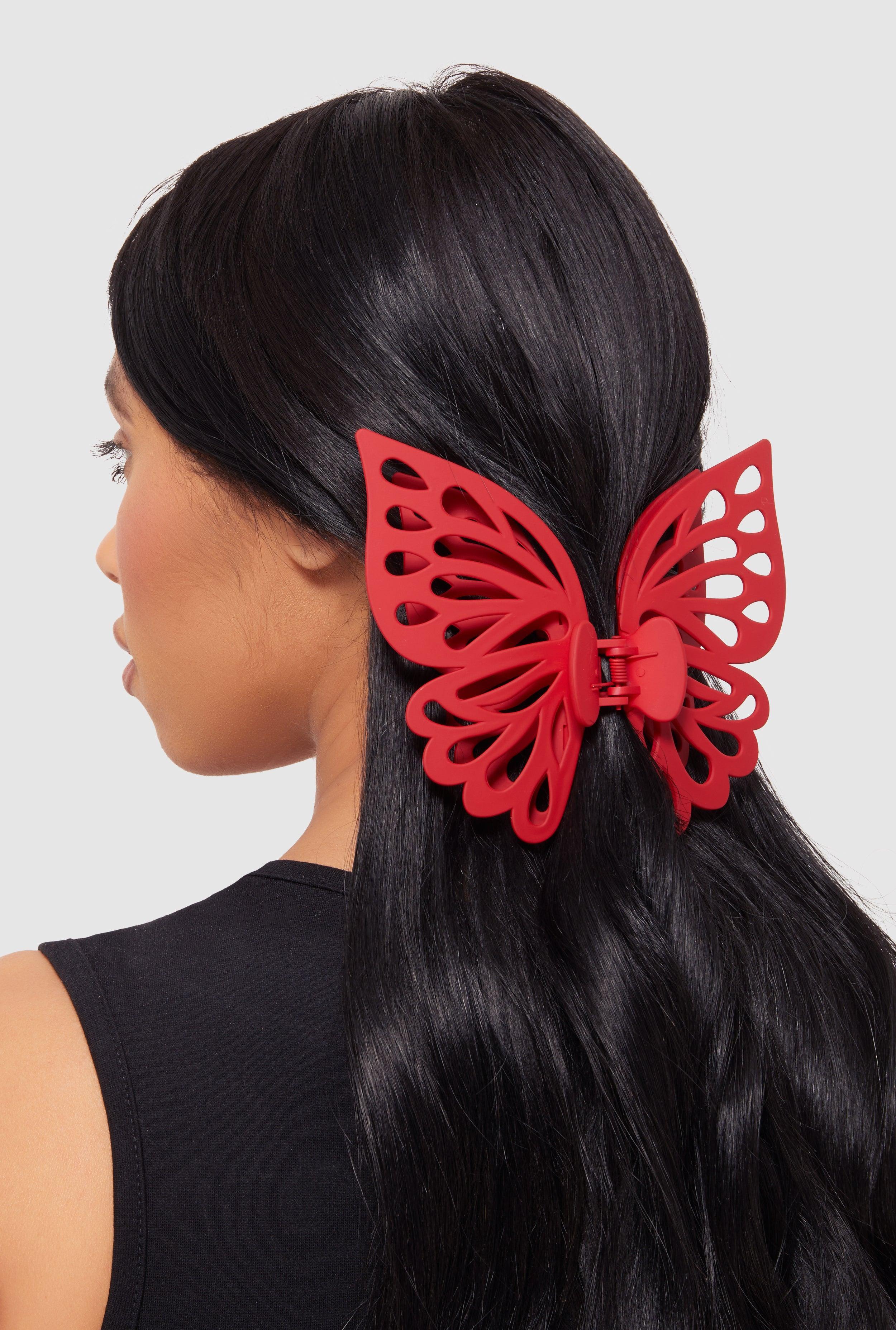 Butterfly Claw Hair Clip Female Product Image