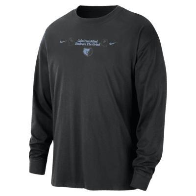 Memphis Grizzlies Courtside Nike Men's NBA Max90 Long-Sleeve T-Shirt Product Image