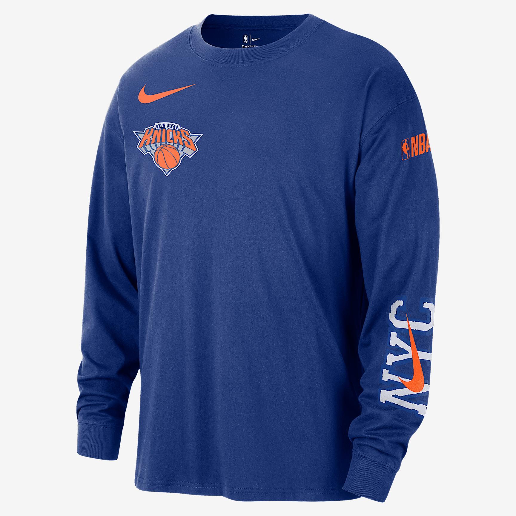 Phoenix Suns Courtside City Edition Men's Nike NBA Max90 Long-Sleeve T-Shirt Product Image