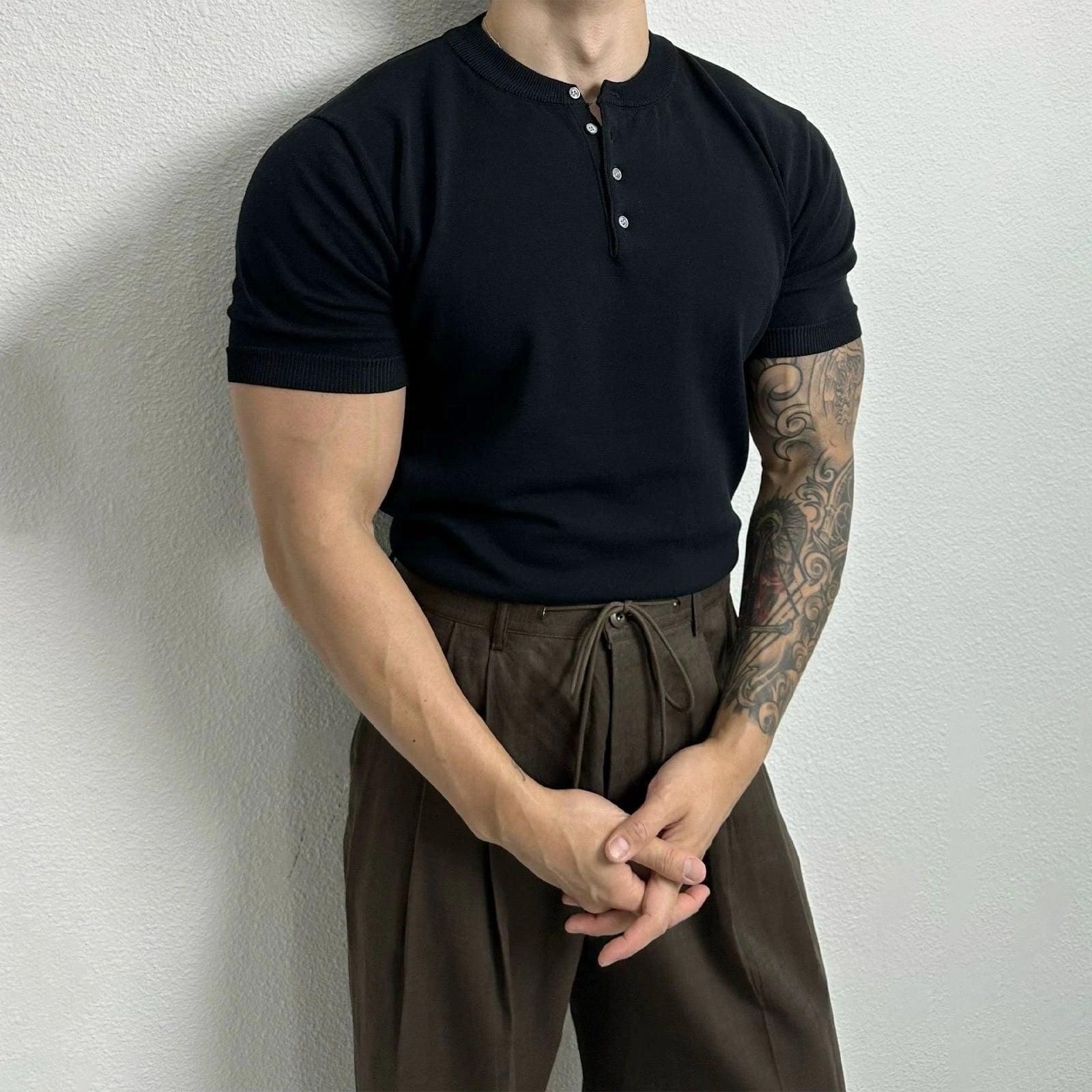 RT No. 19021 HENRY COLLAR SHORT SLEEVE Product Image