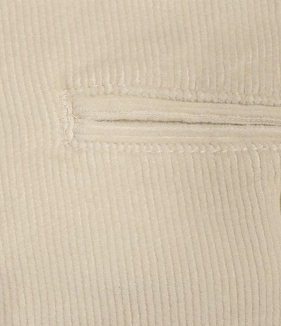 Roundtree & Yorke Stewart Classic Fit Flat Front Corduroy Pants Product Image