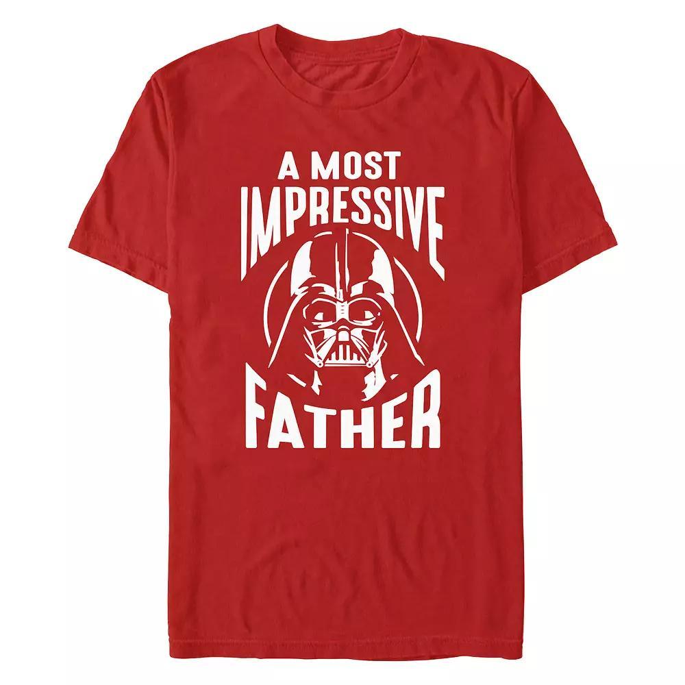 Men's Star Wars Darth Vader A Most Impressive Father Head Shot Graphic Tee,  Product Image