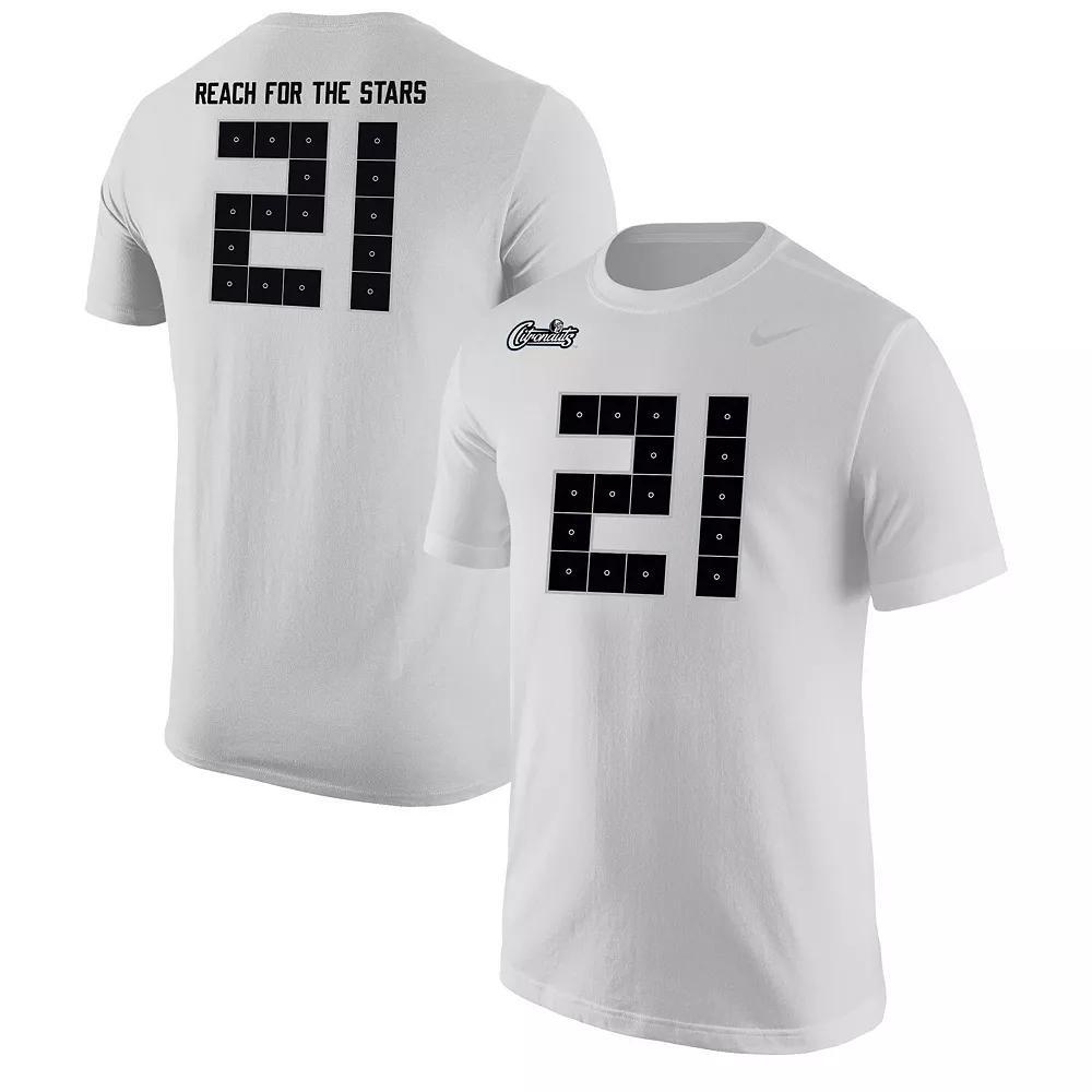 Men's Nike #21 White UCF Knights Space Game Jersey T-Shirt,  Product Image