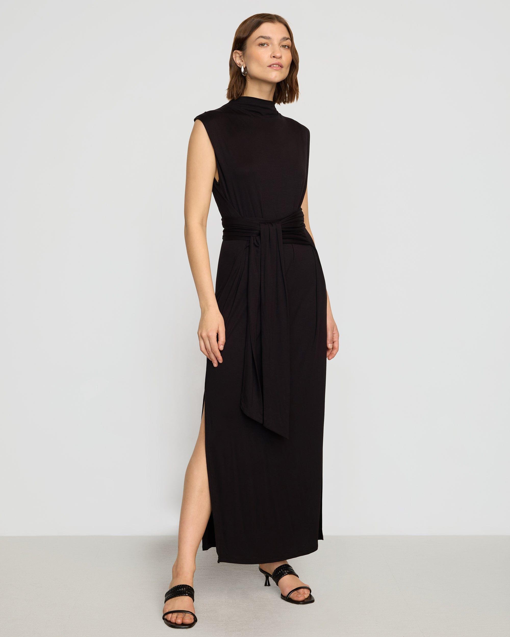 Eden Sleeveless Tie-Front Dress Product Image