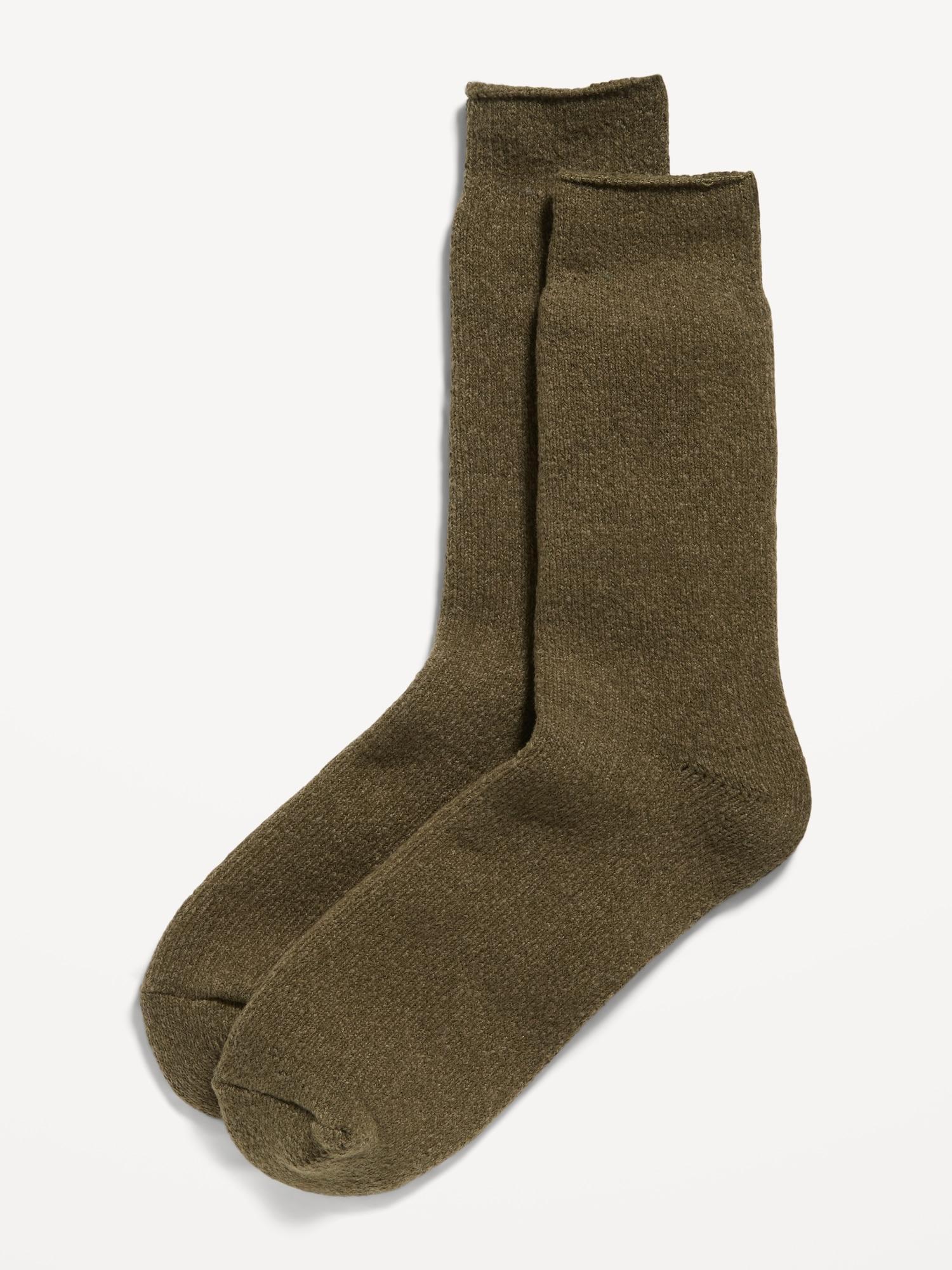 Cozy-Lined Crew Socks Product Image