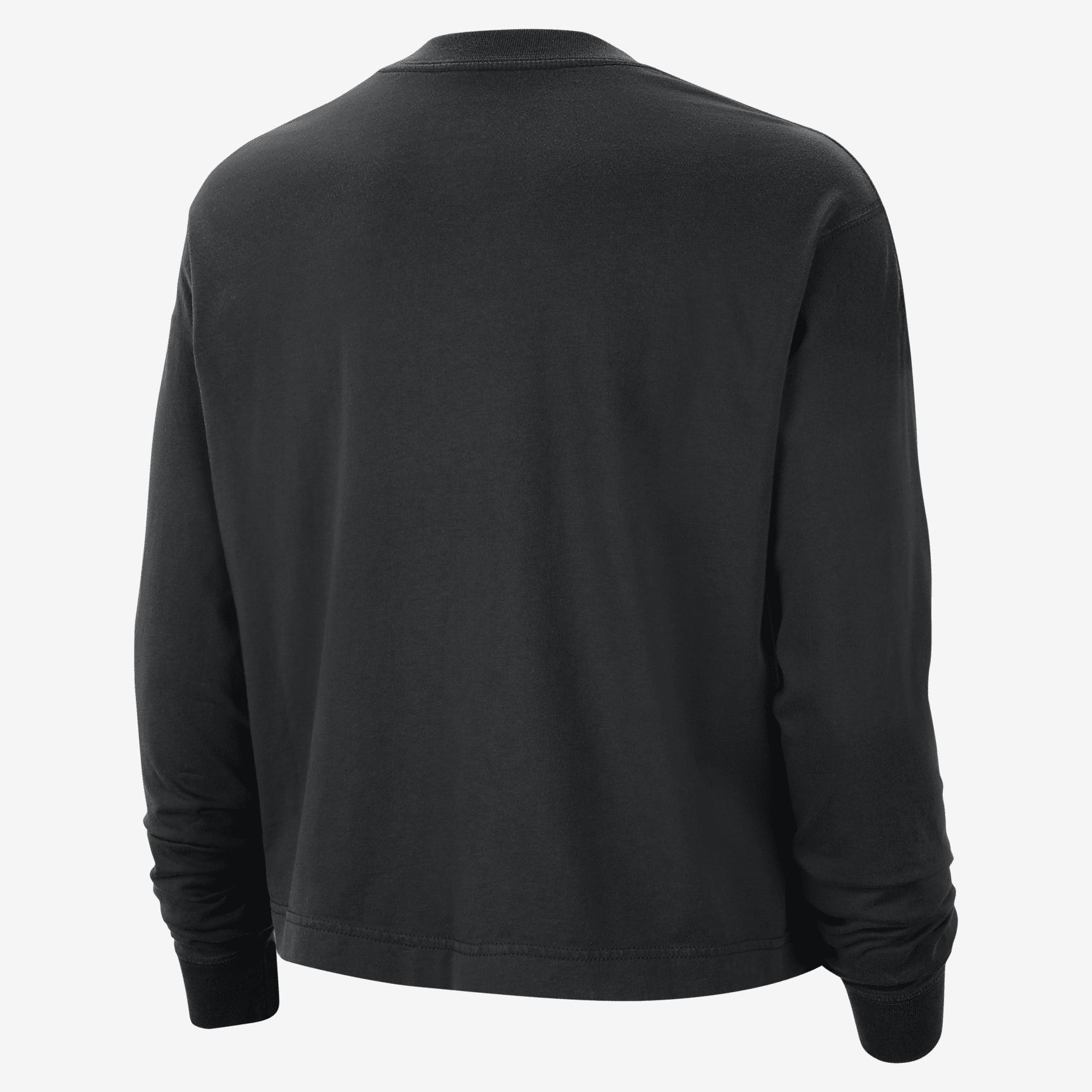 Memphis Grizzlies Courtside Women's Nike NBA Shine Boxy Long-Sleeve T-Shirt Product Image