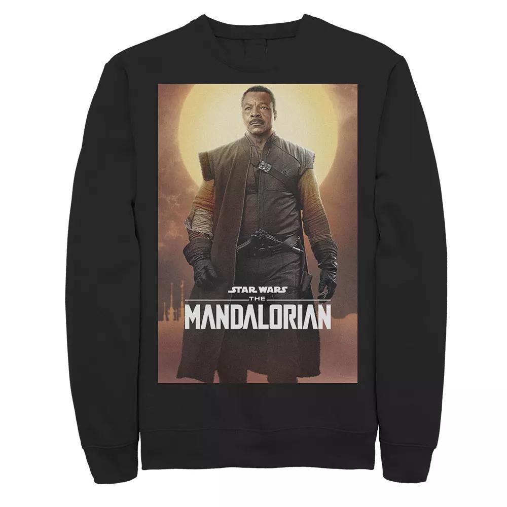 Men's Star Wars The Mandalorian Greef Karga Character Poster Sweatshirt,  Product Image