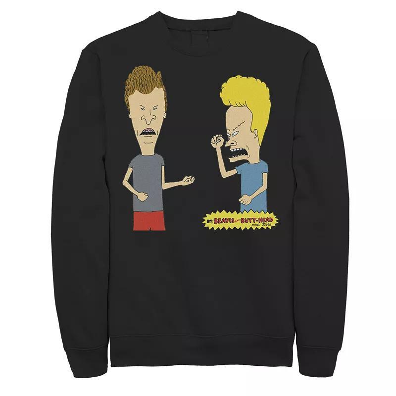 Men's Beavis And Butthead Air Guitar Portrait Fleece,  Product Image