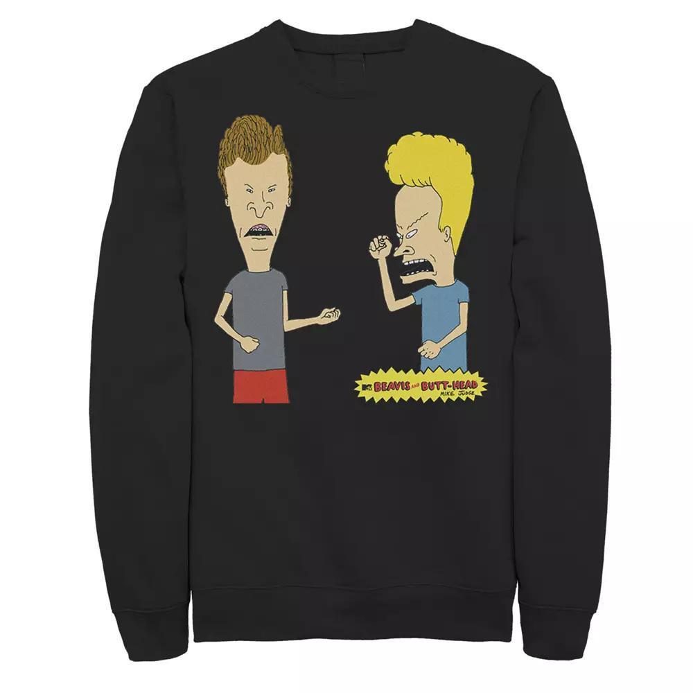 Men's Beavis And Butthead Air Guitar Portrait Fleece,  Product Image