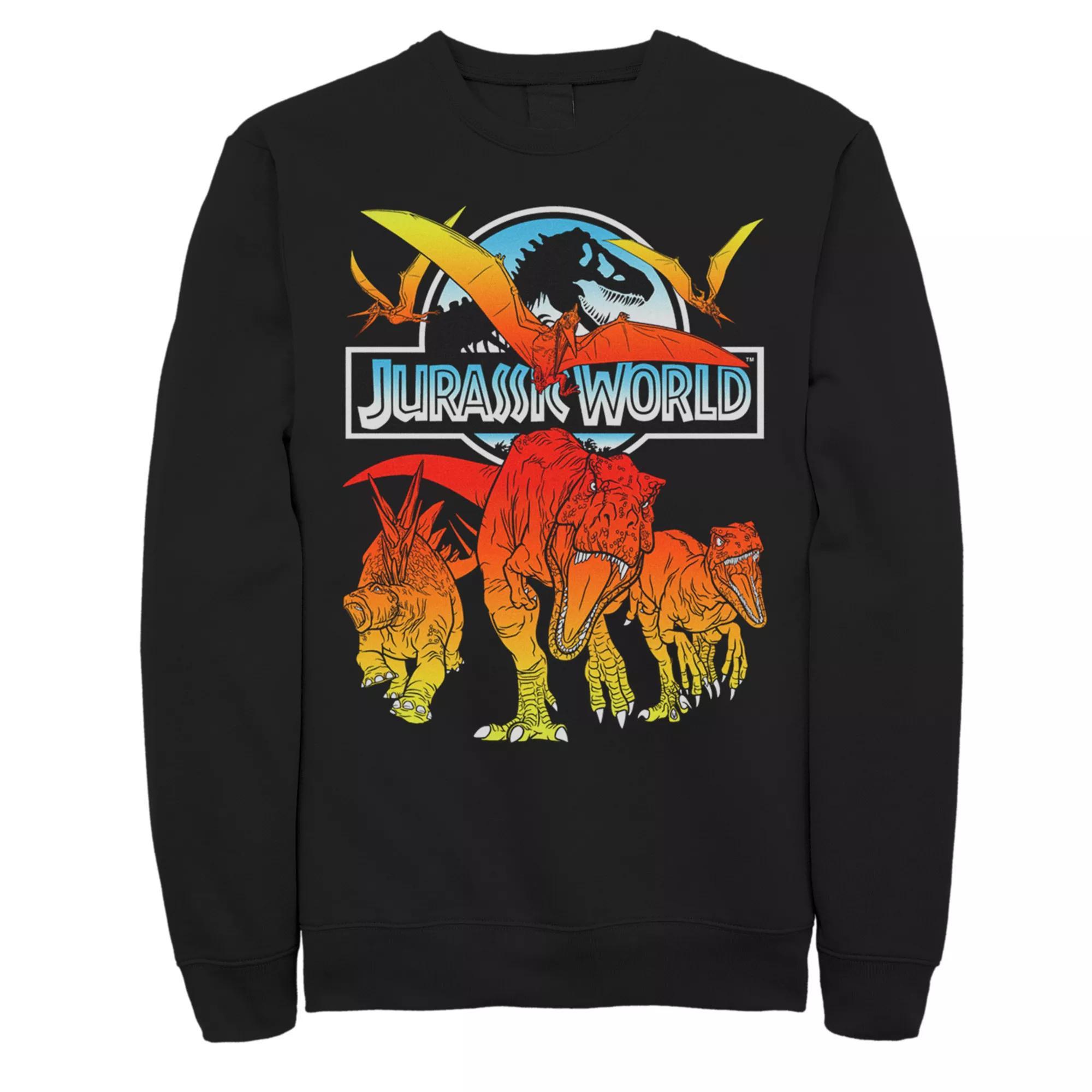 Mens Jurassic World Fallen Kingdom Thermal Sweatshirt Product Image