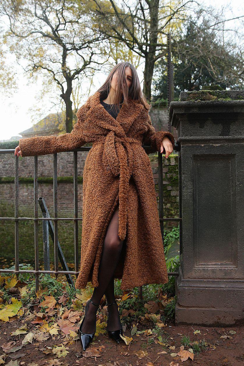 Long Teddy Coat Product Image