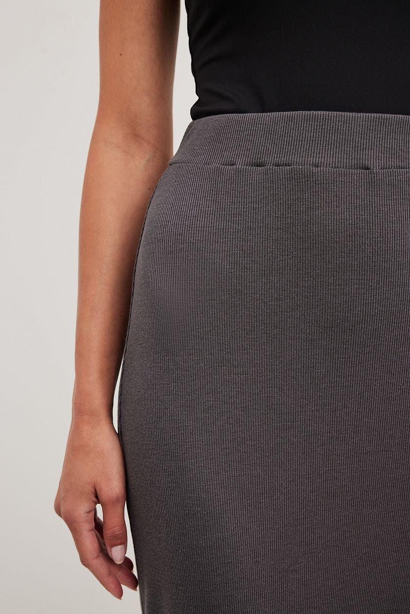 Rib Maxi Skirt Product Image